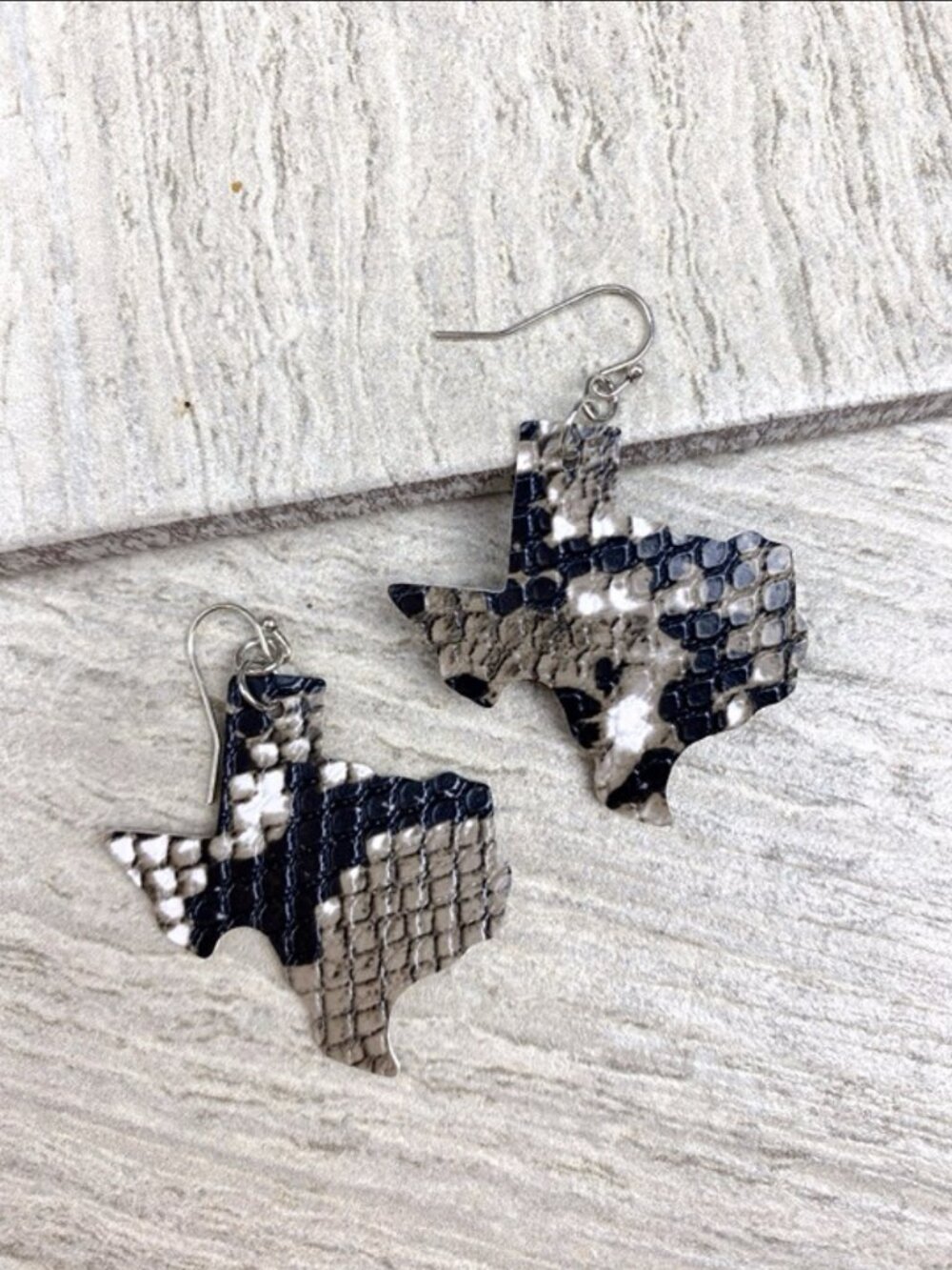 Texas Snakeskin Earrings